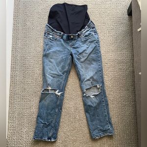 Abercrombie and fitch maternity jeans